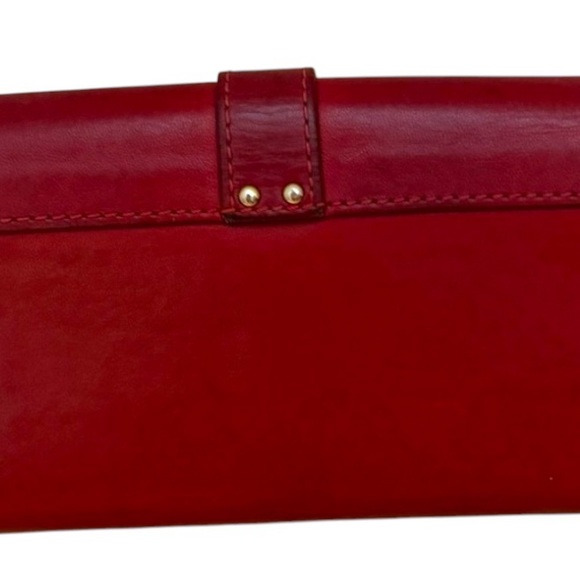 Chloé Red Leather Paddington Wallet - Picture 2 of 5